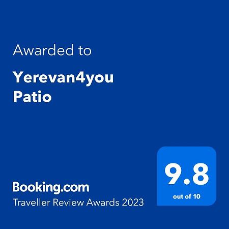Yerevan4You Patio Exteriör bild